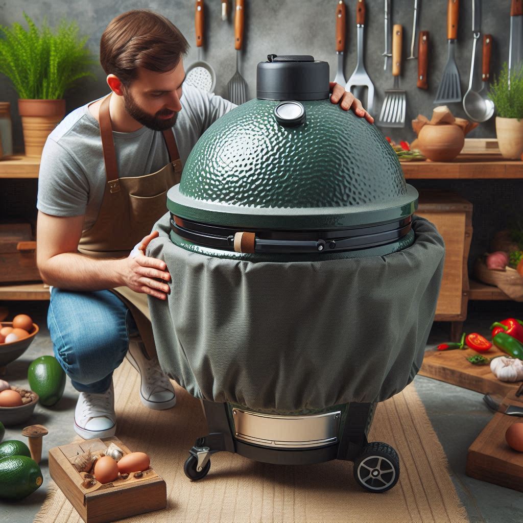 Big Green Egg bbq cover 
