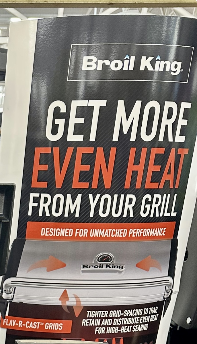Description about Broil King heat performance