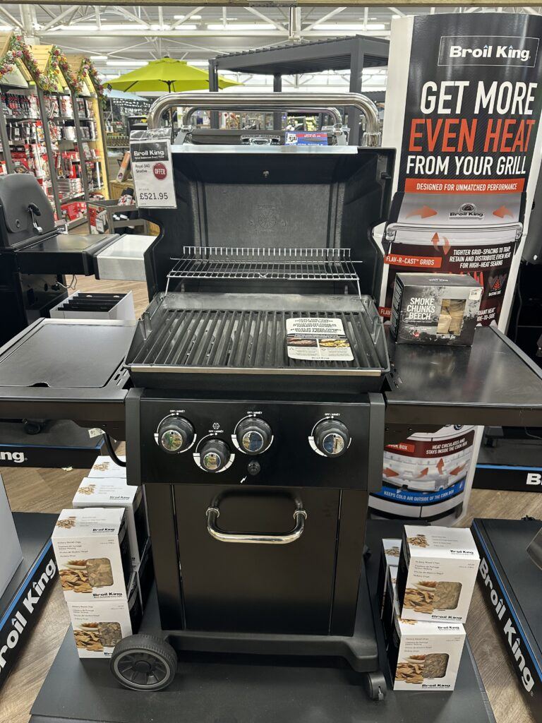 Broil King 340 gas bbq