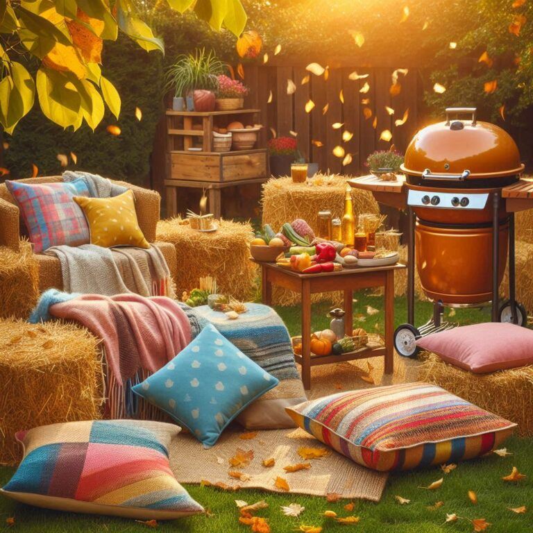 A fall barbecue gathering vision